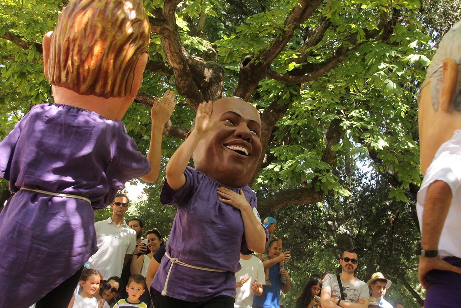 Ball de Caparrots i Capgrossos per Festa Major 2019. FOTO: Paula Galván