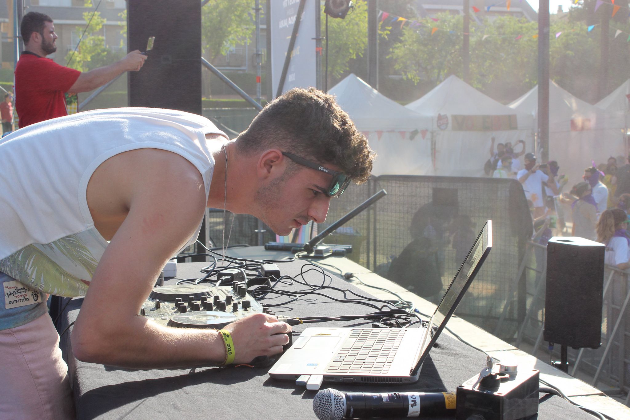 La festa del Holi. Foto: Alex Gómez