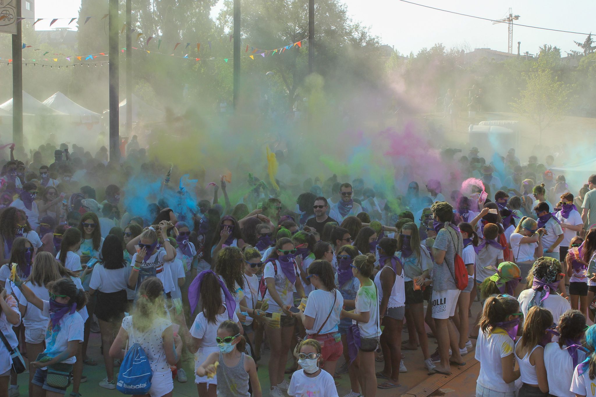 La festa del Holi. Foto: Alex Gómez