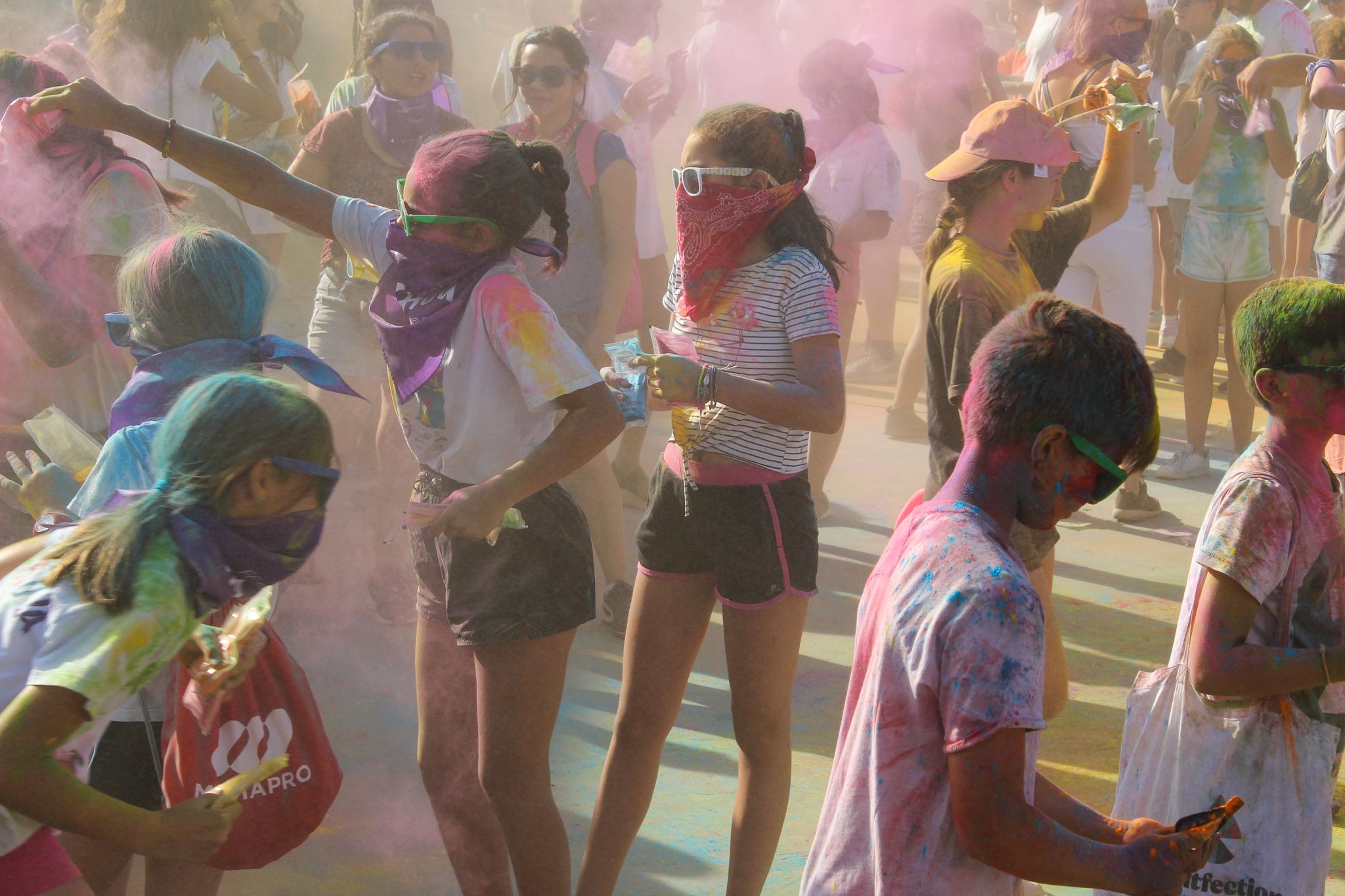 La festa del Holi. Foto: Alex Gómez