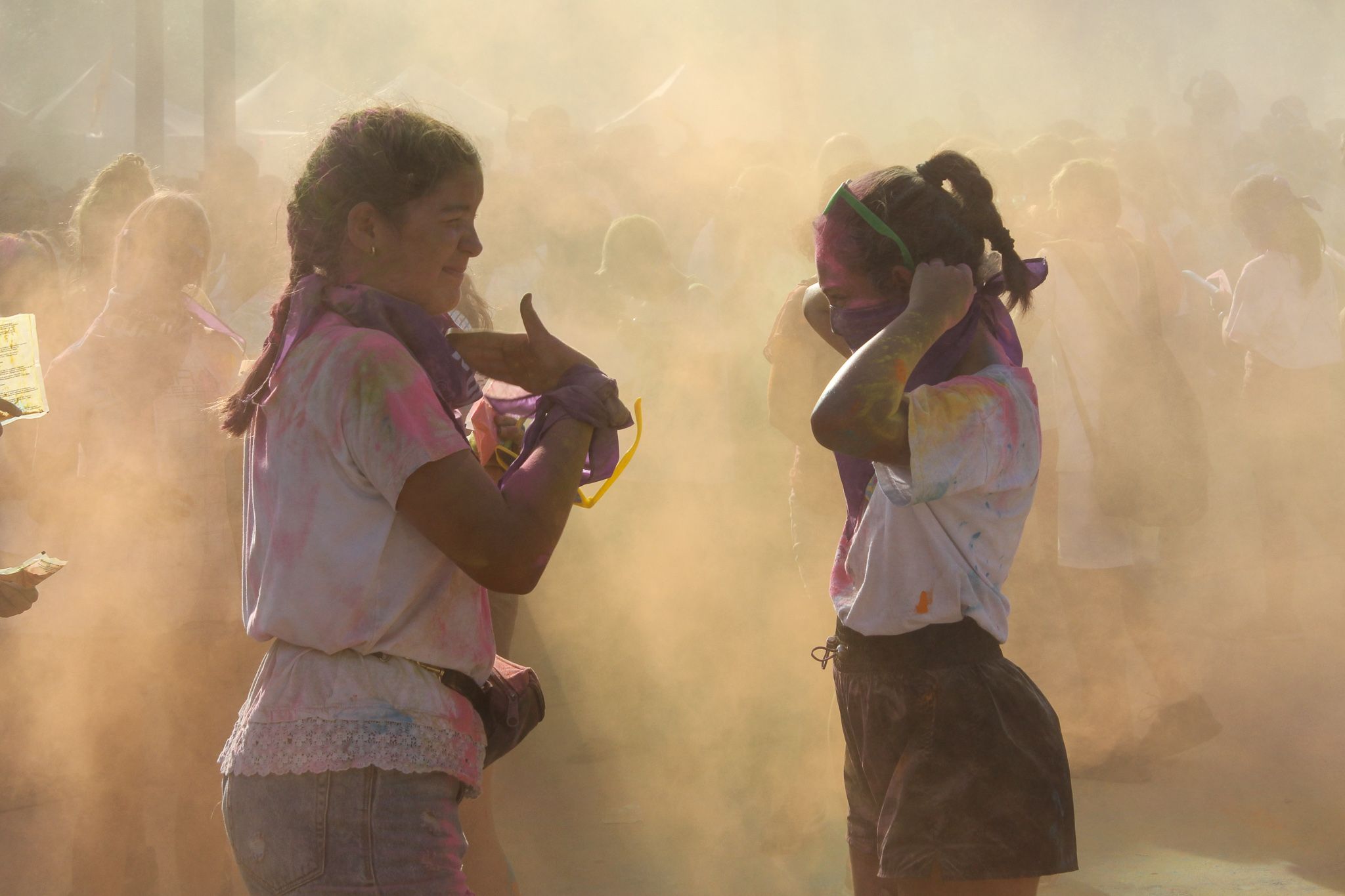 La festa del Holi. Foto: Alex Gómez