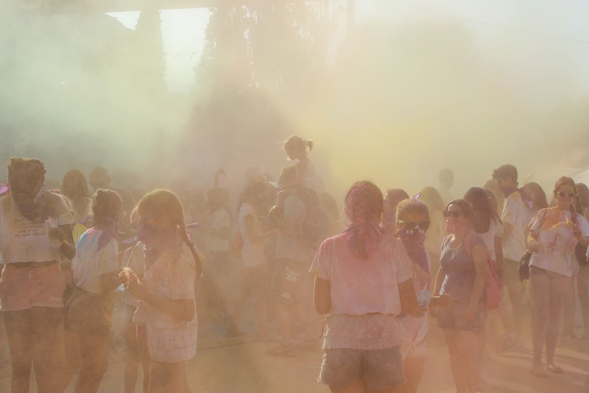 La festa del Holi. Foto: Alex Gómez
