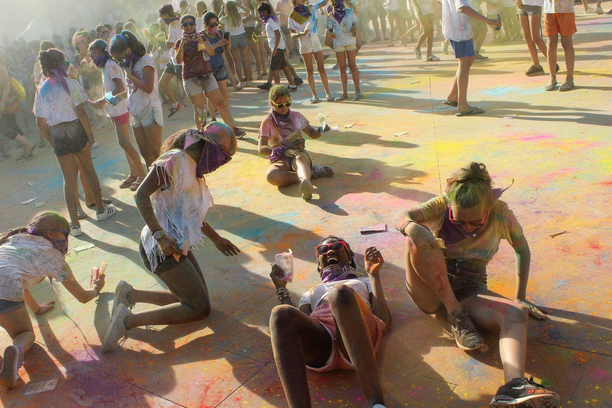 La festa del Holi. Foto: Alex Gómez