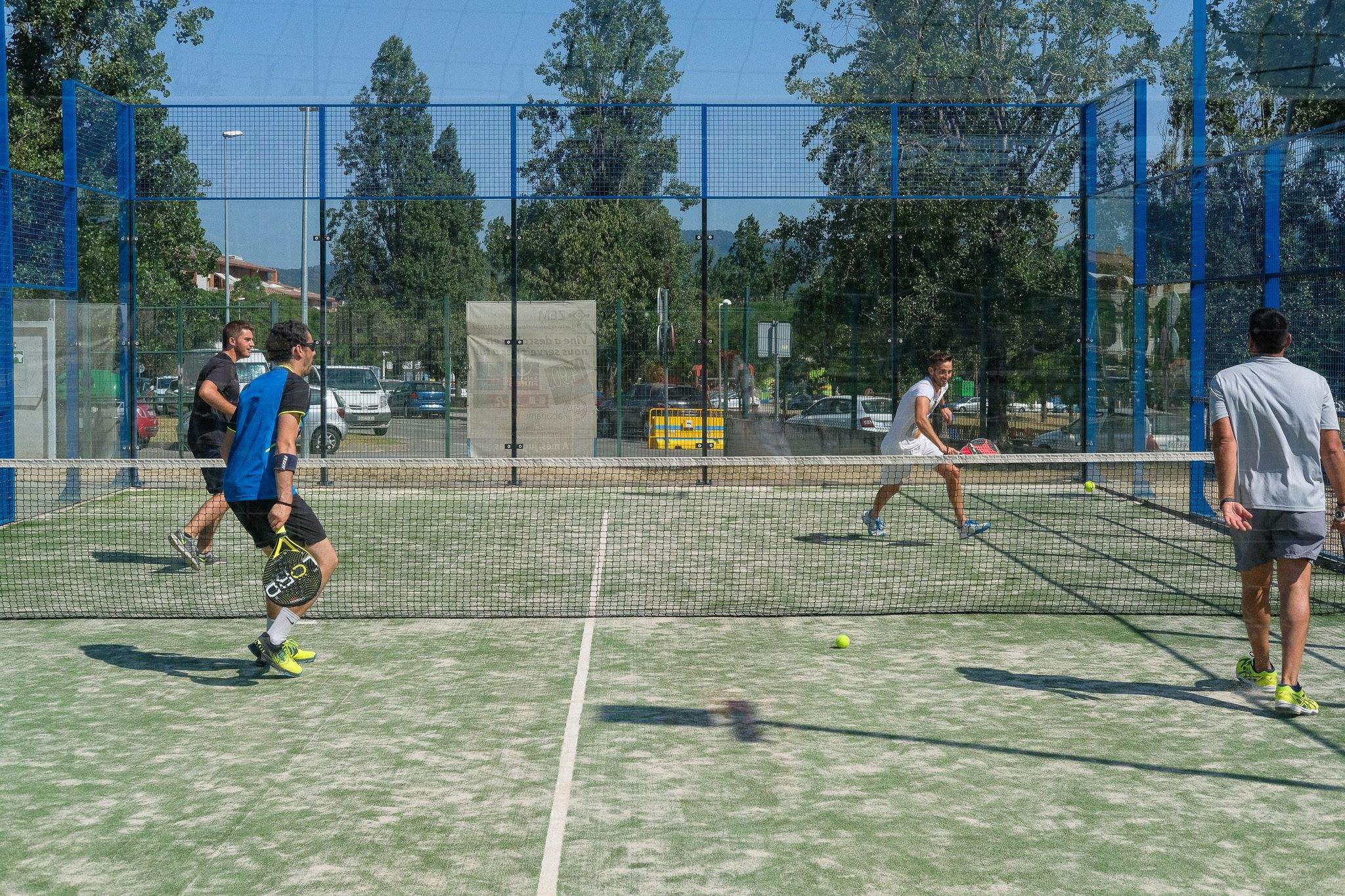 Torneig de pàdel. Foto: Alex Gómez