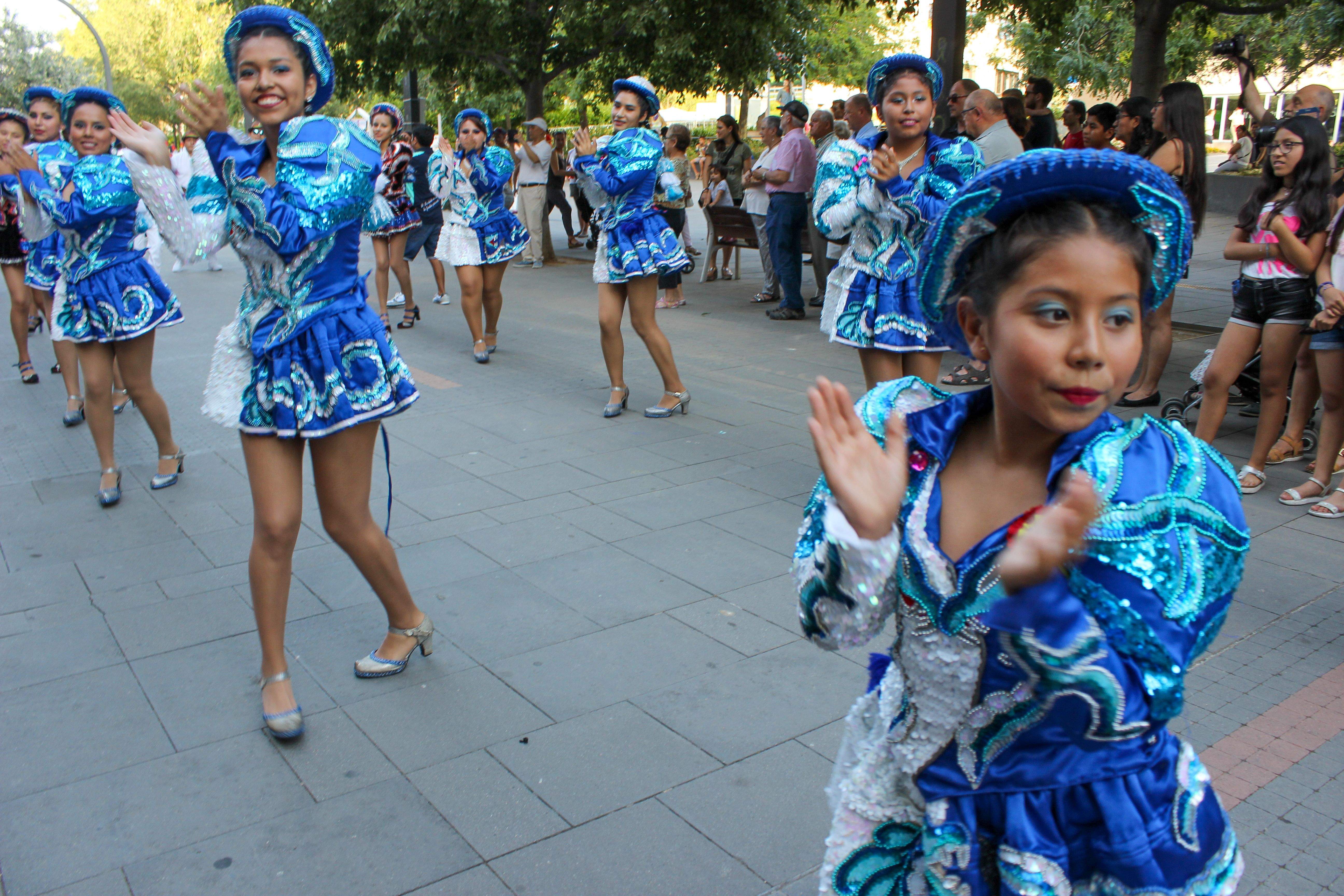 Rua de balls tradicionals, de Bolívia a Sant Cugat. Foto: Alex Gómez