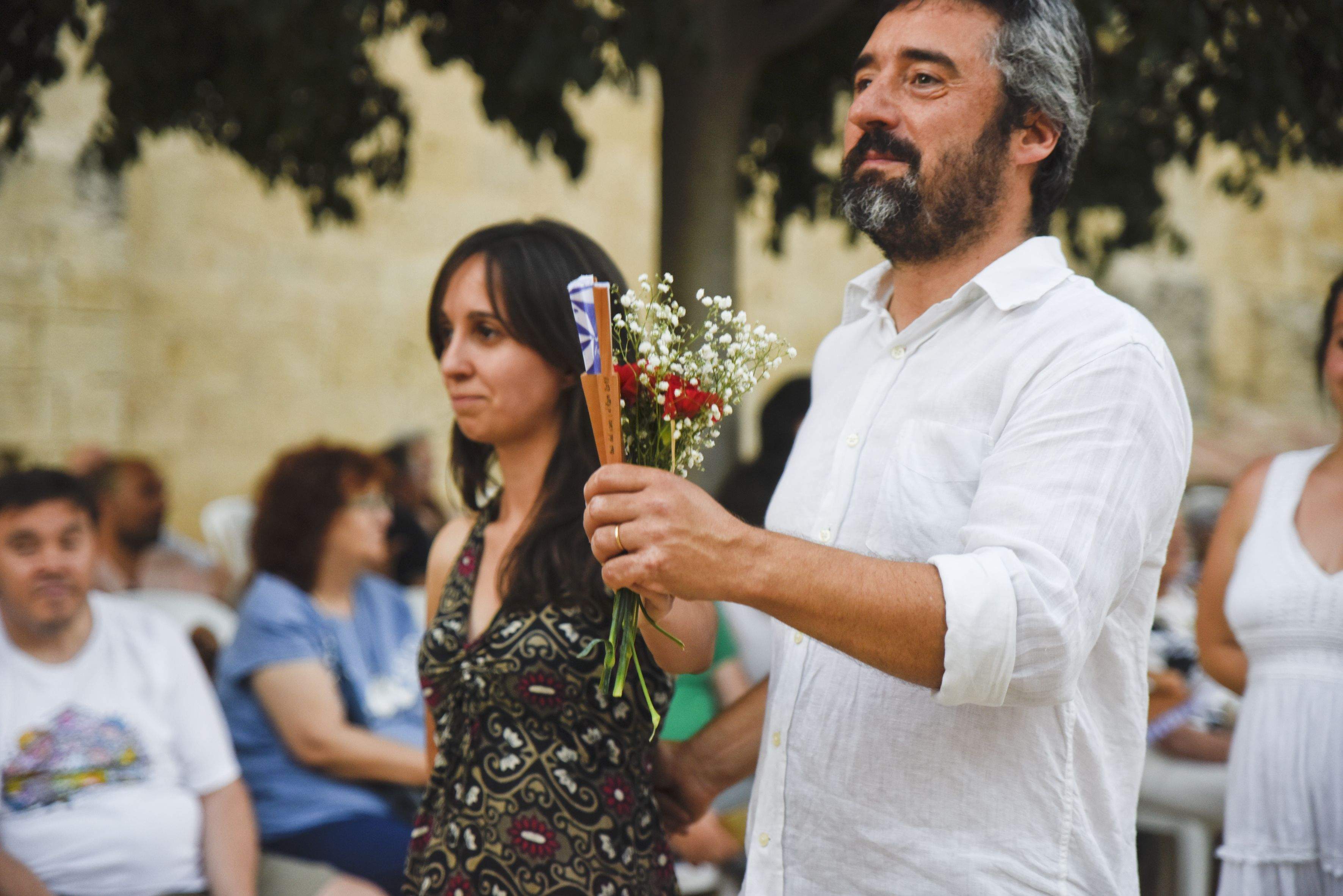 "Paga-li, Joan", ball del vano i el ram. Foto: Bernat Millet.