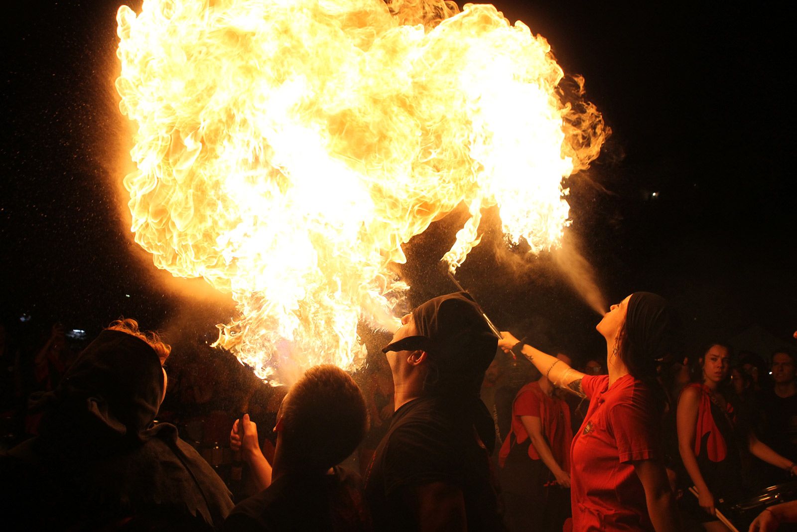 Correfoc de Festa Major. FOTO: Paula Galván