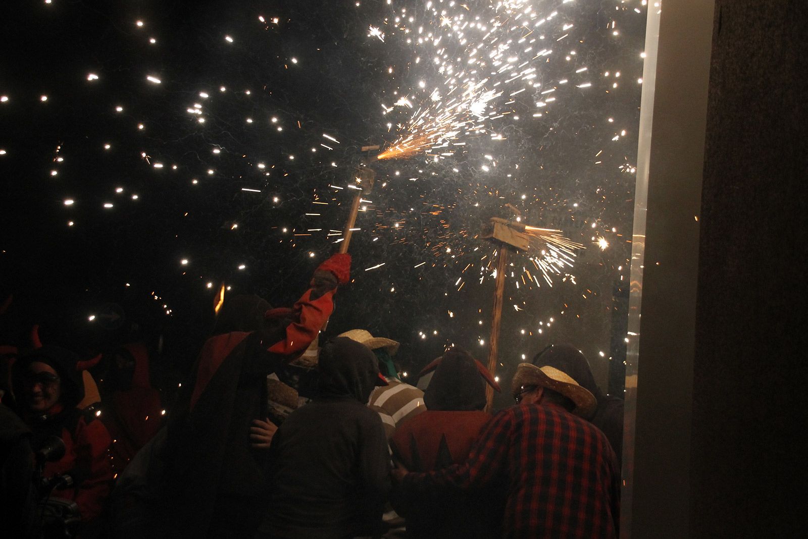 Correfoc de Festa Major. FOTO: Paula Galván
