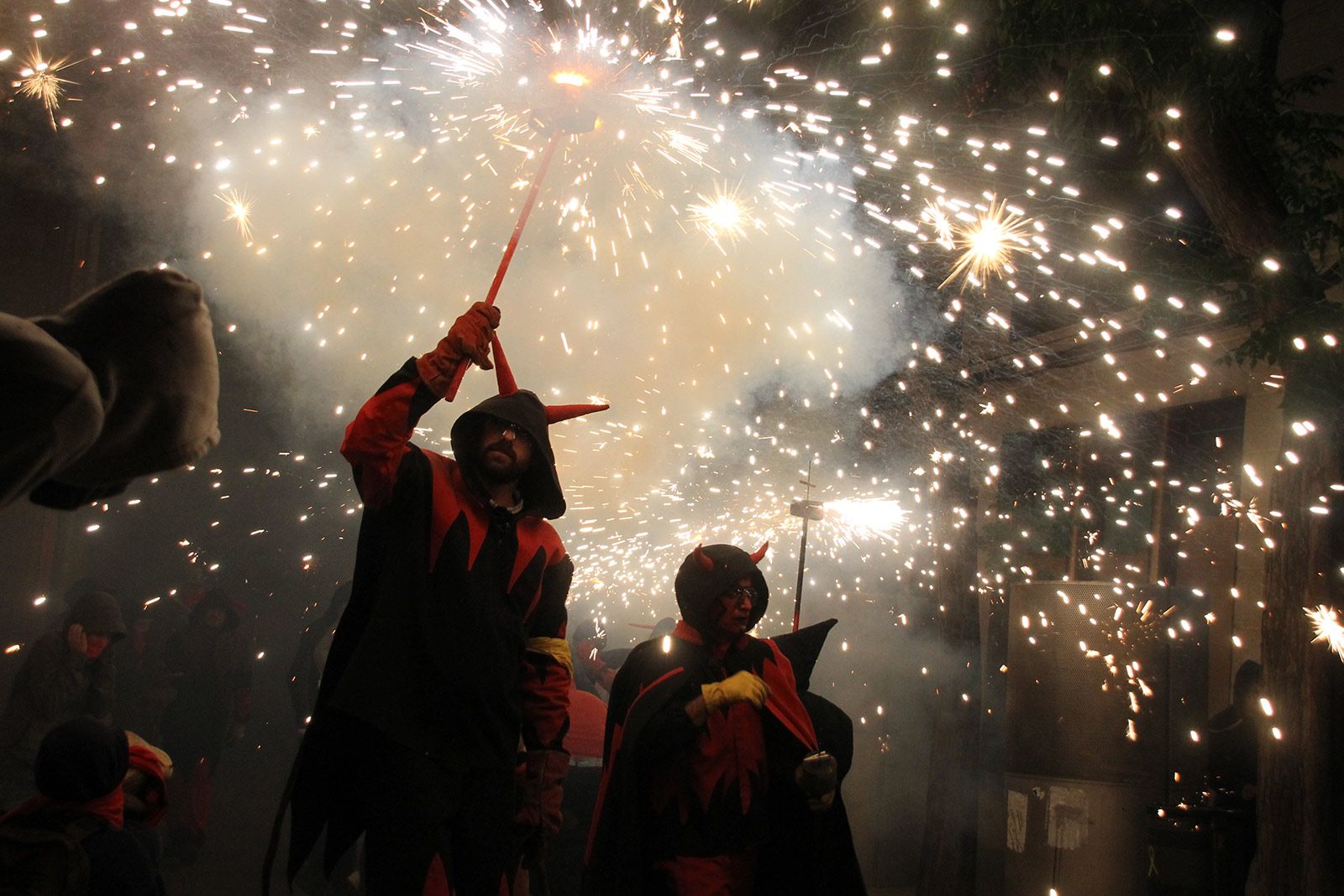 Correfoc de Festa Major. FOTO: Paula Galván