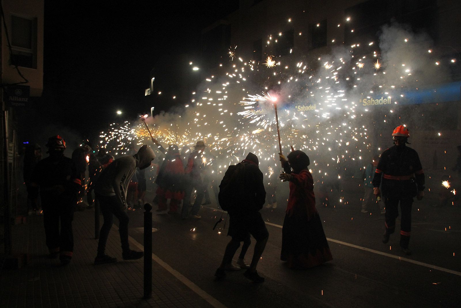 Correfoc de Festa Major. FOTO: Paula Galván