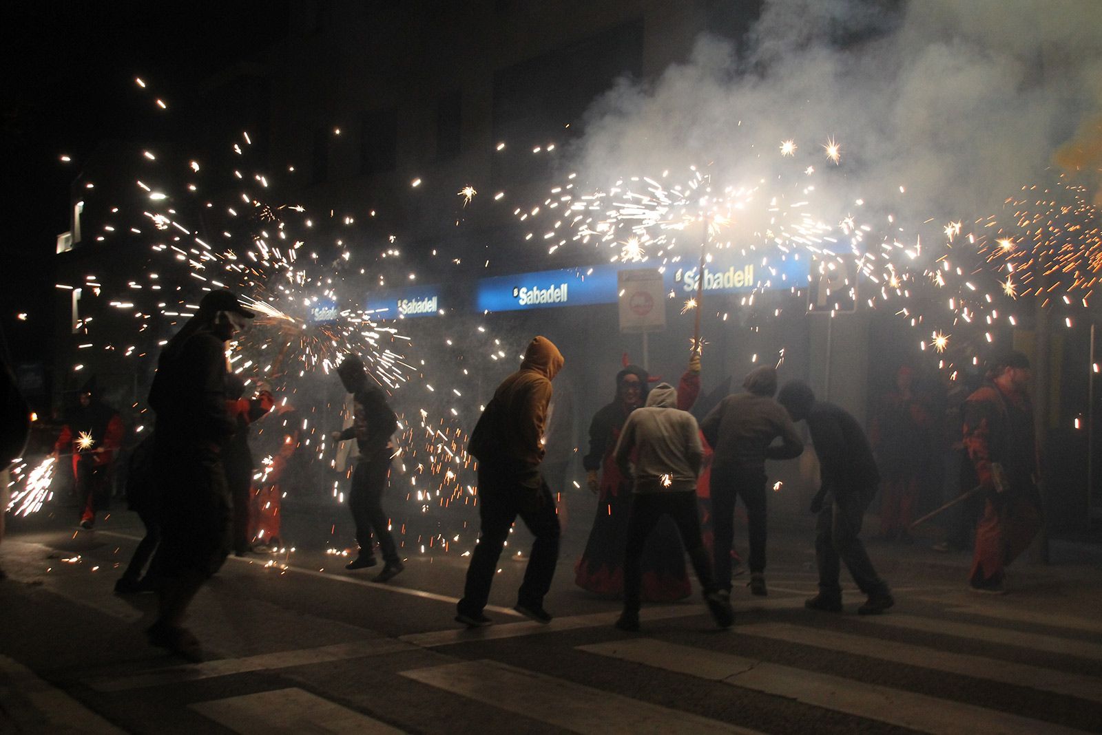 Correfoc de Festa Major. FOTO: Paula Galván