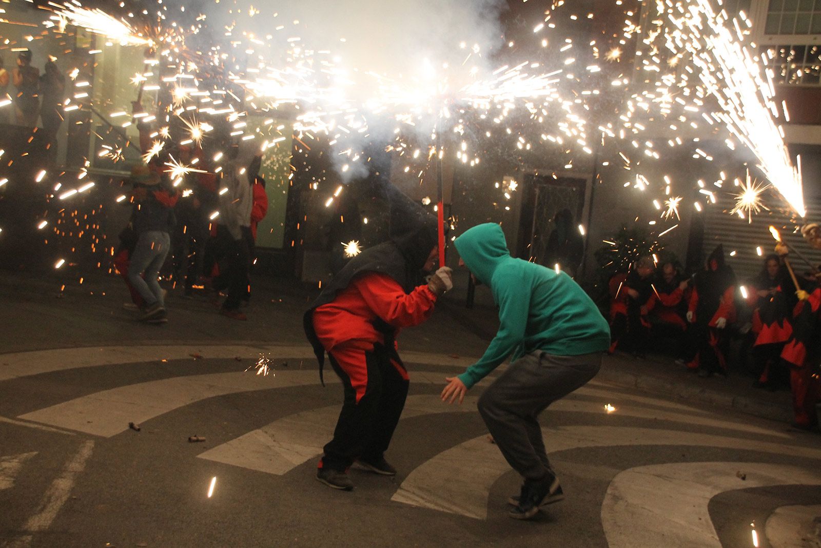Correfoc de Festa Major. FOTO: Paula Galván