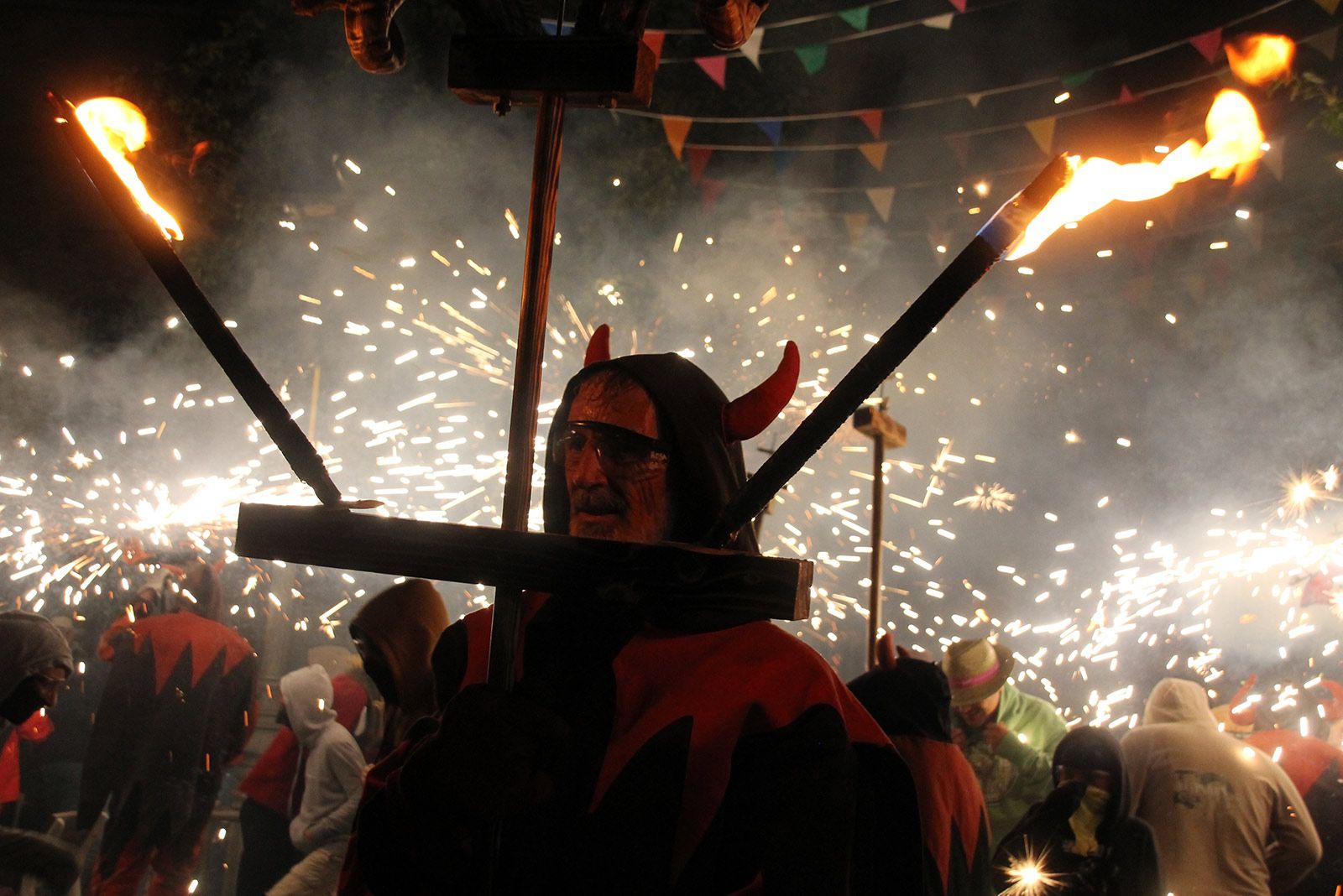 Correfoc de Festa Major. FOTO: Paula Galván
