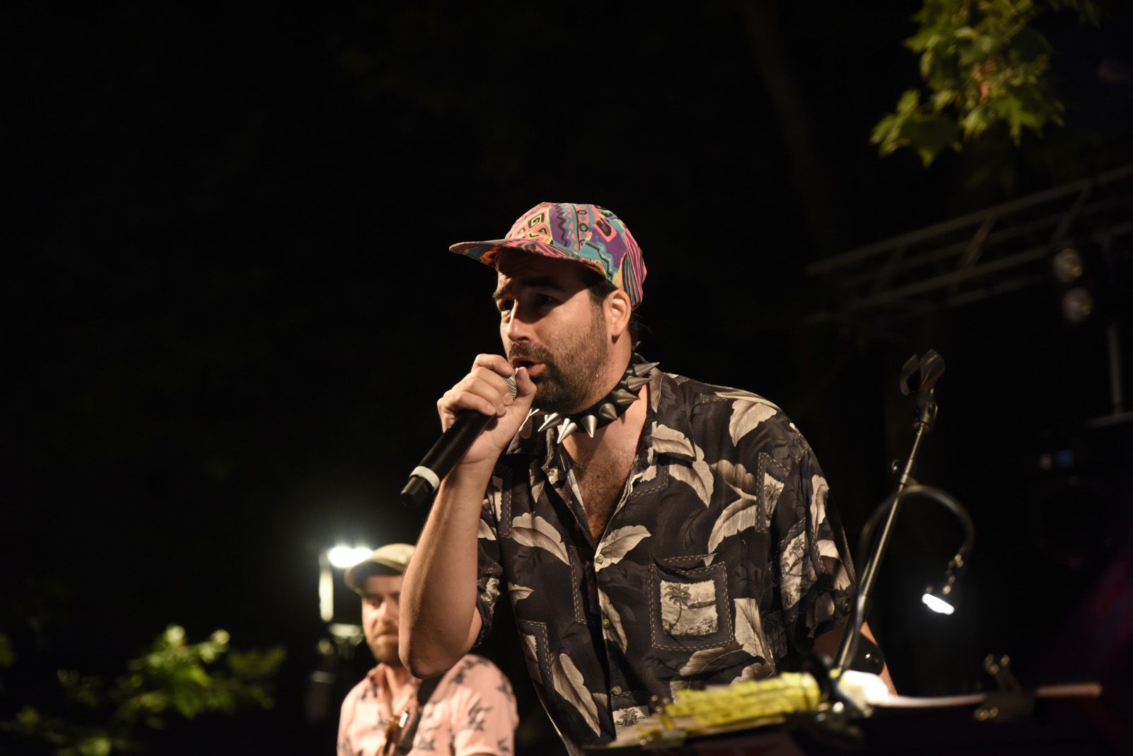 Gang Live karaoke band amb els De Mortimers. Foto: Bernat Millet.