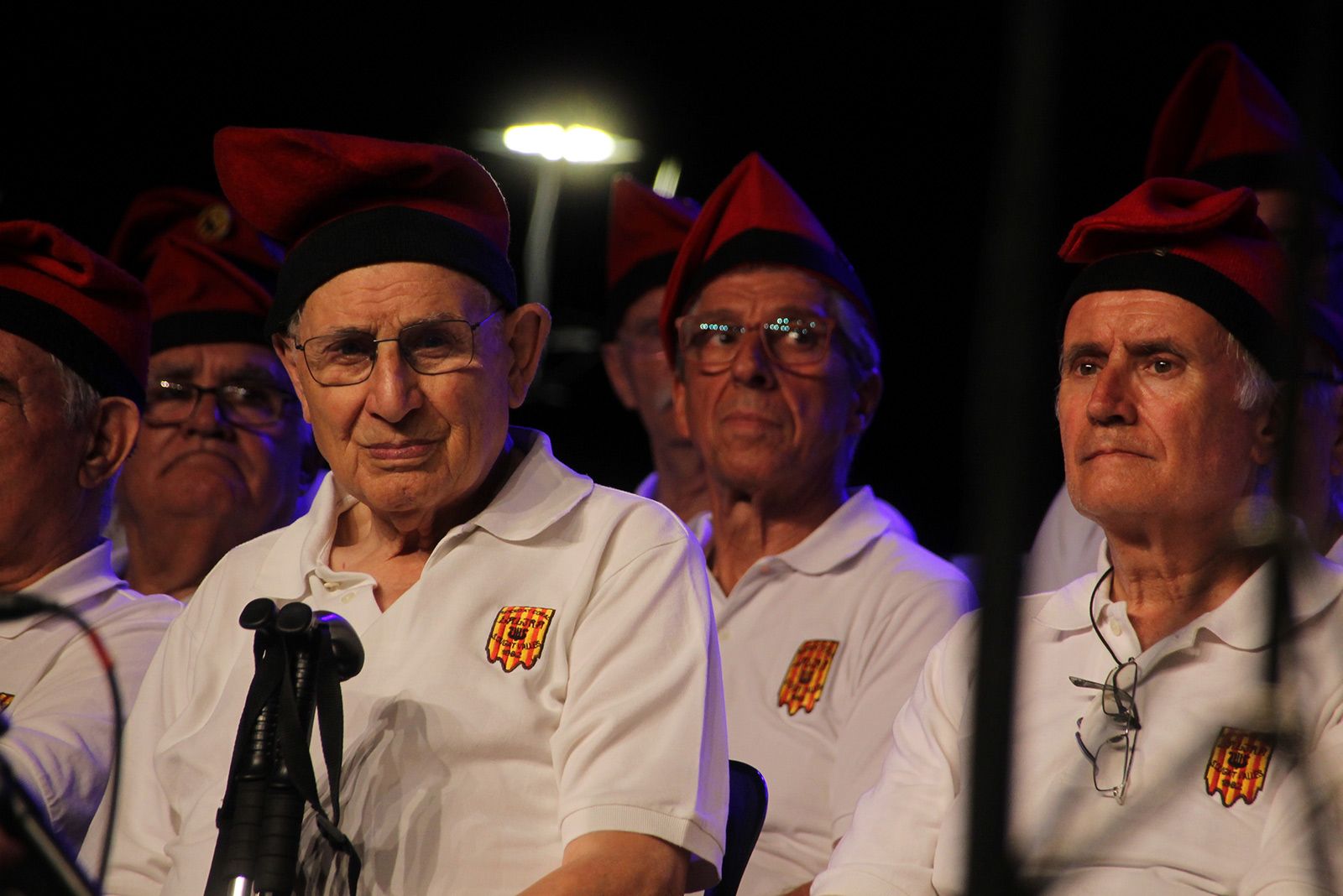 Concert de Festa Major amb la Coral la Lira i la Cobla Sant Jordi. FOTO: Paula Galván