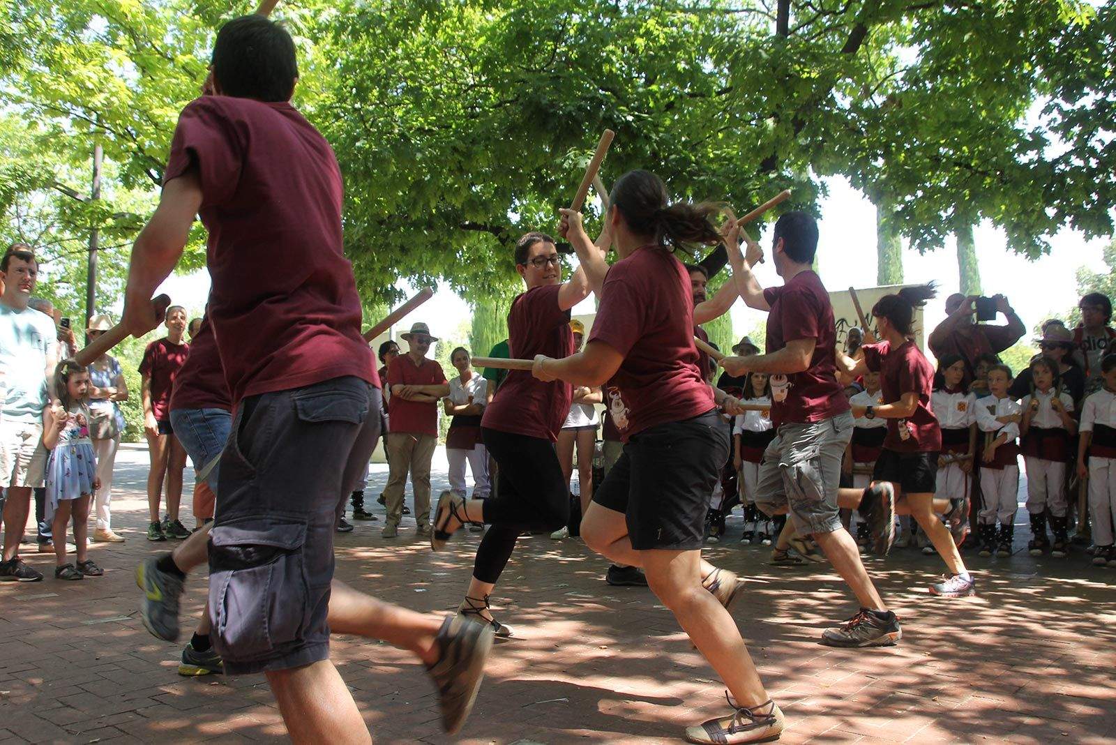 Matinada Bastonera. FOTO: Paula Galván