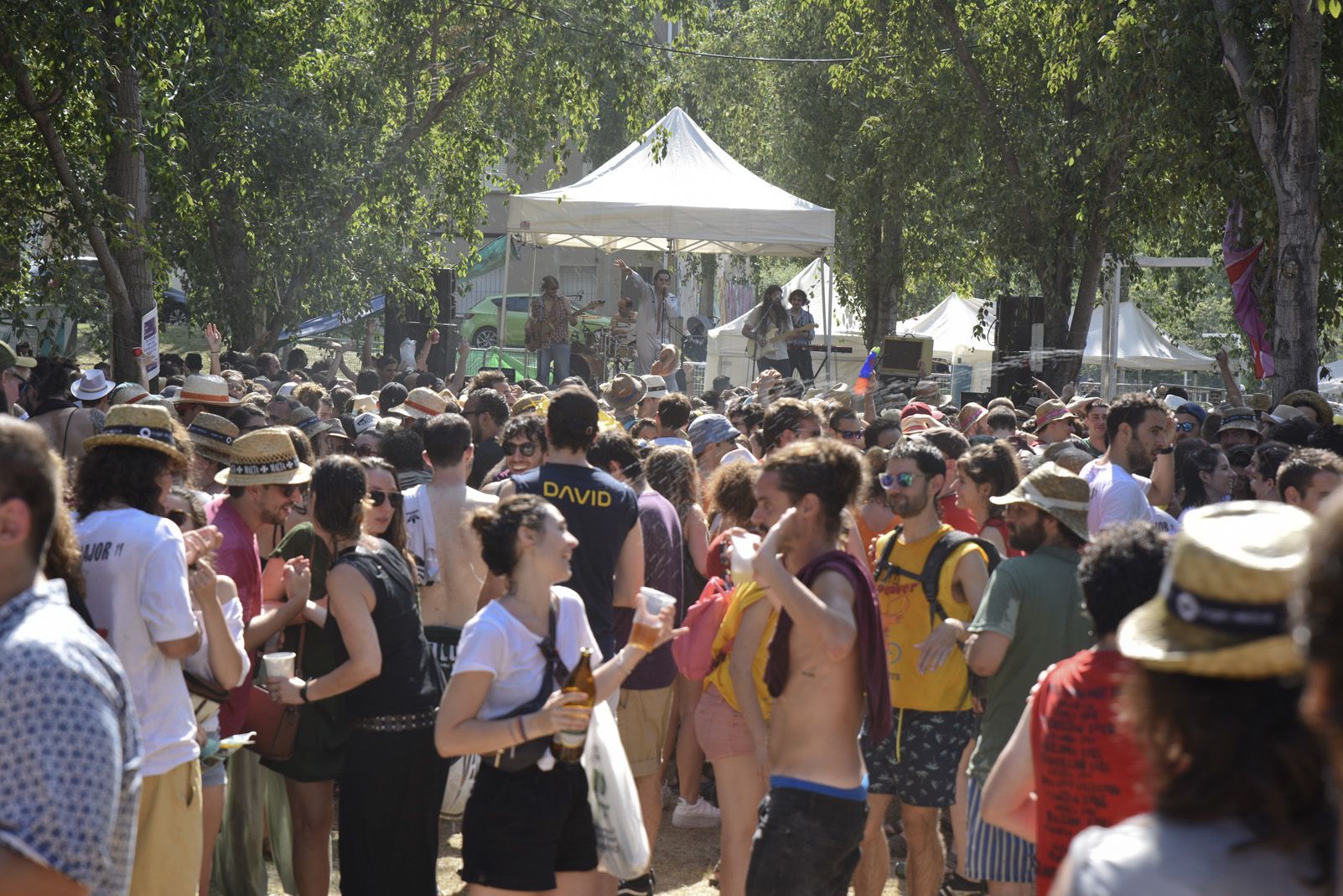 Ball de l'arròs amb The Killing Hits. Foto: Bernat Millet.