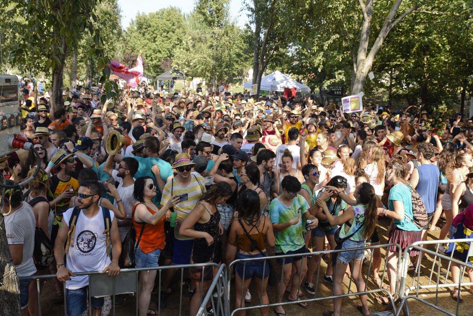 Ball de l'arròs amb The Killing Hits. Foto: Bernat Millet.