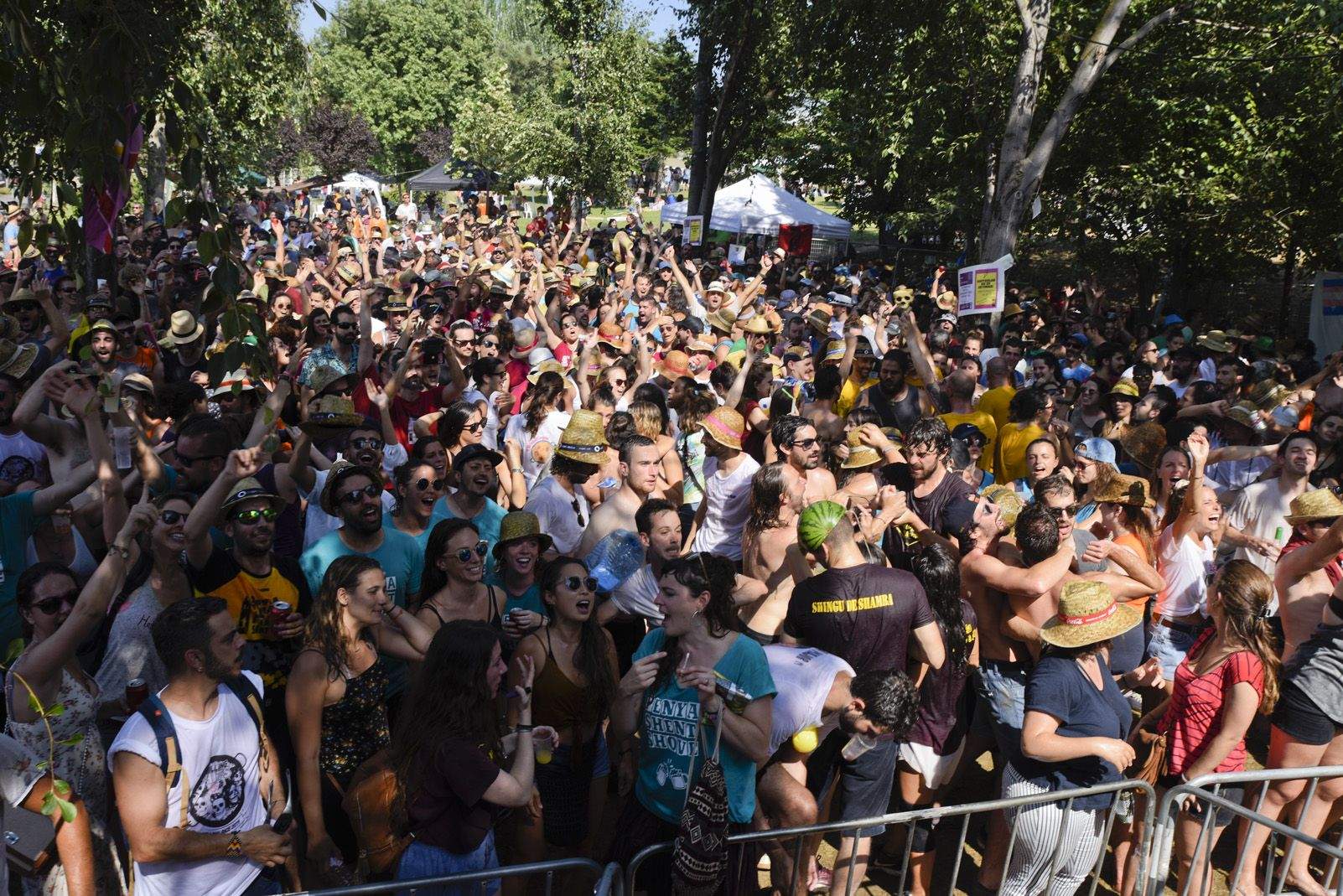 Ball de l'arròs amb The Killing Hits. Foto: Bernat Millet.