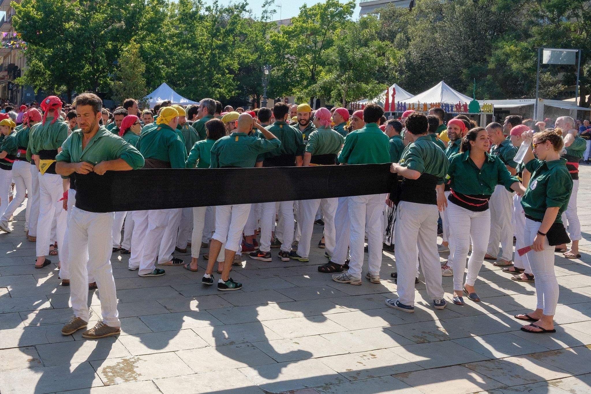 XXIV Diada Castellera de Festa Major. Foto: Alex Gómez