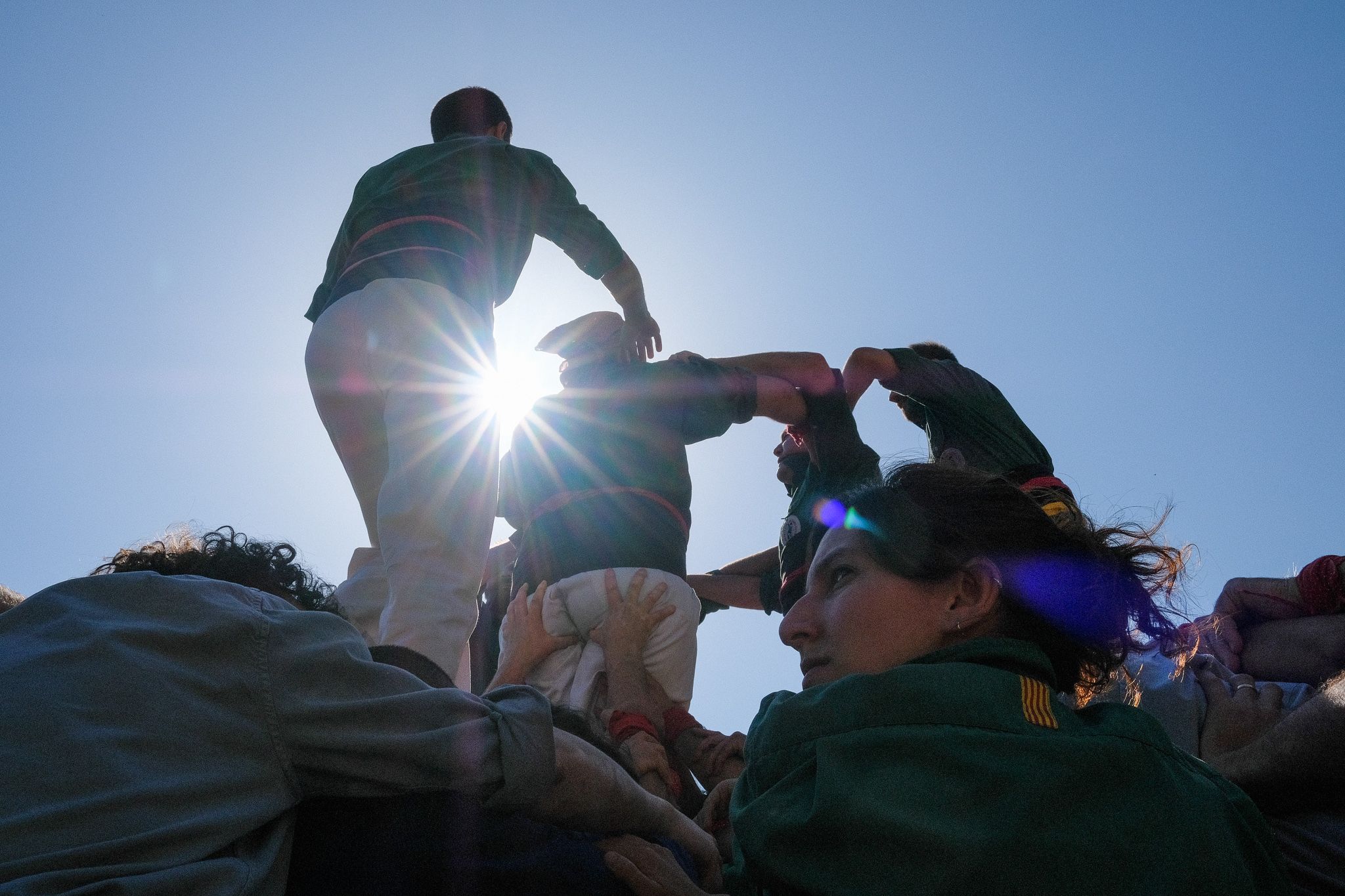 XXIV Diada Castellera de Festa Major. Foto: Alex Gómez