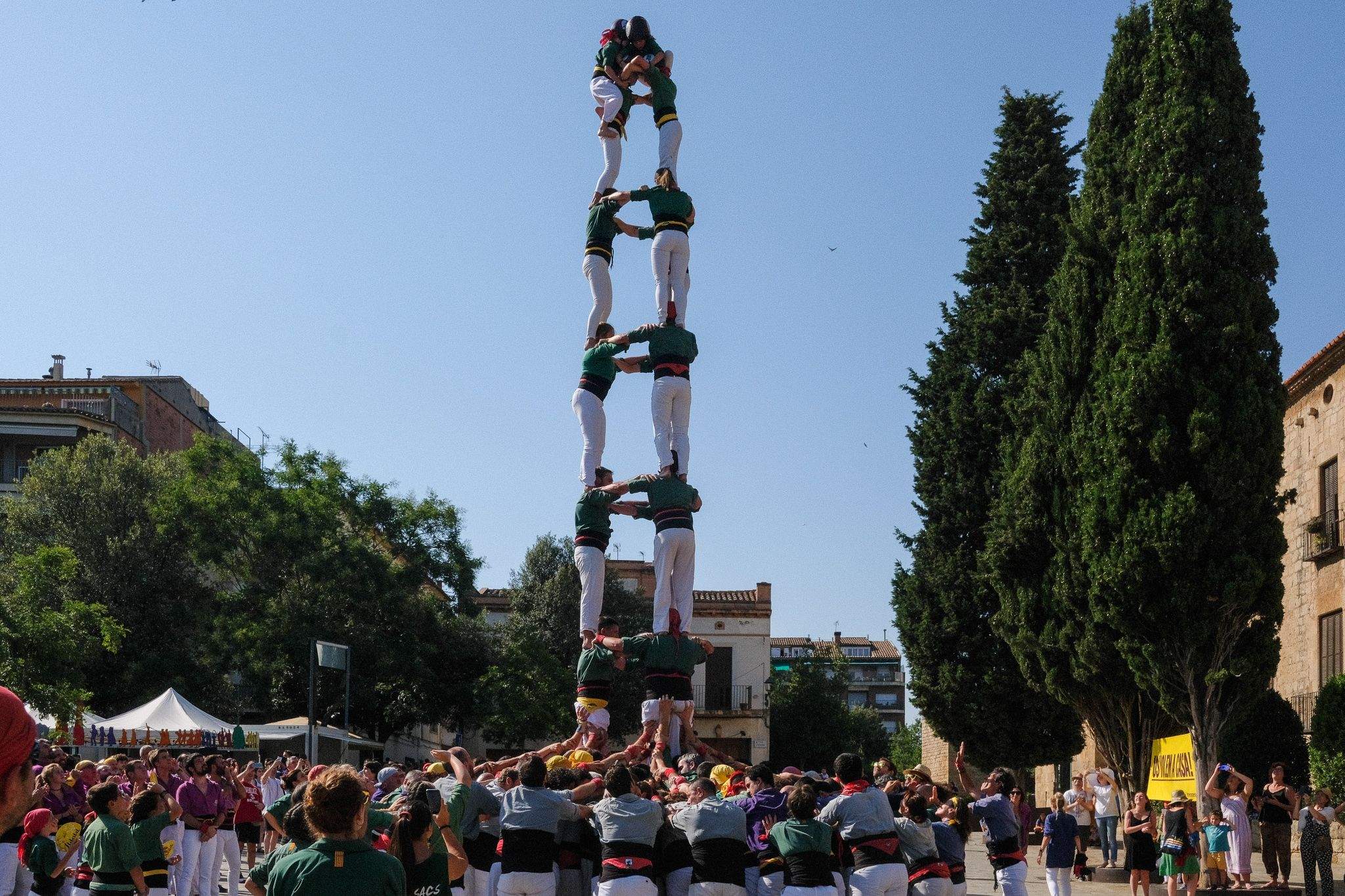 XXIV Diada Castellera de Festa Major. Foto: Alex Gómez