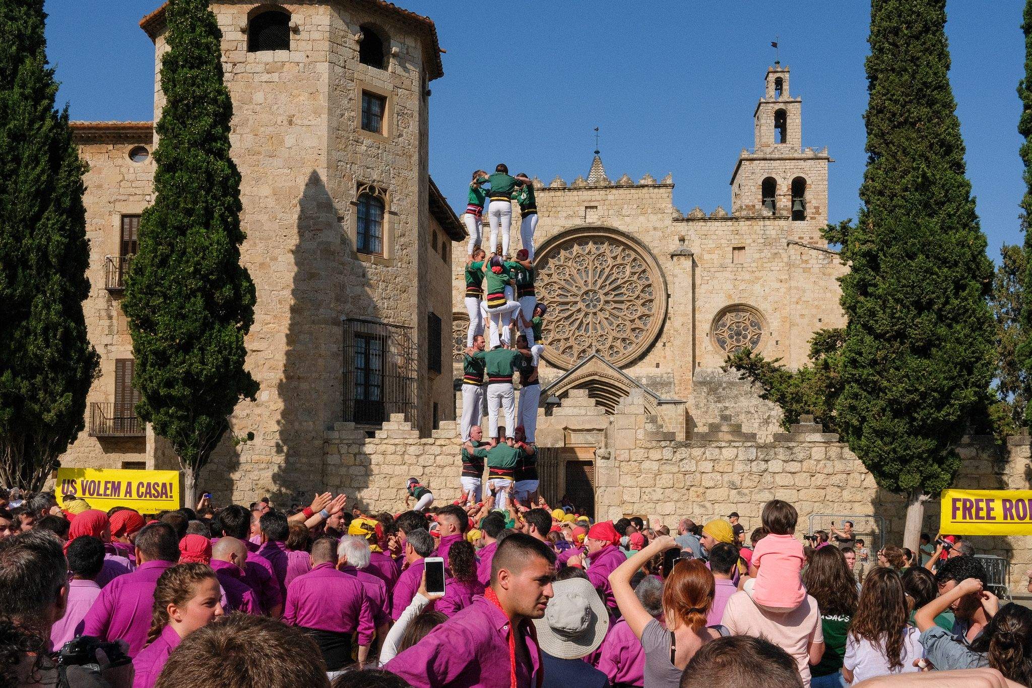 XXIV Diada Castellera de Festa Major. Foto: Alex Gómez
