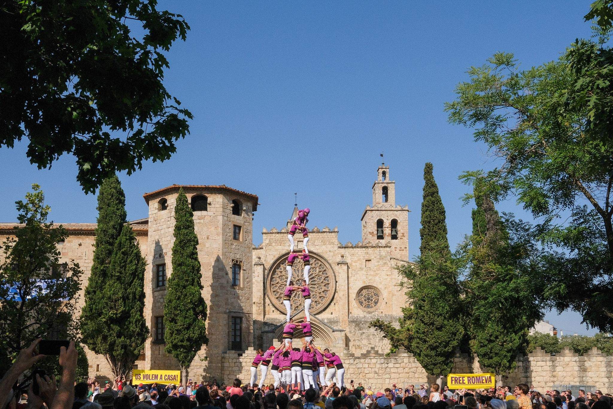 XXIV Diada Castellera de Festa Major. Foto: Alex Gómez