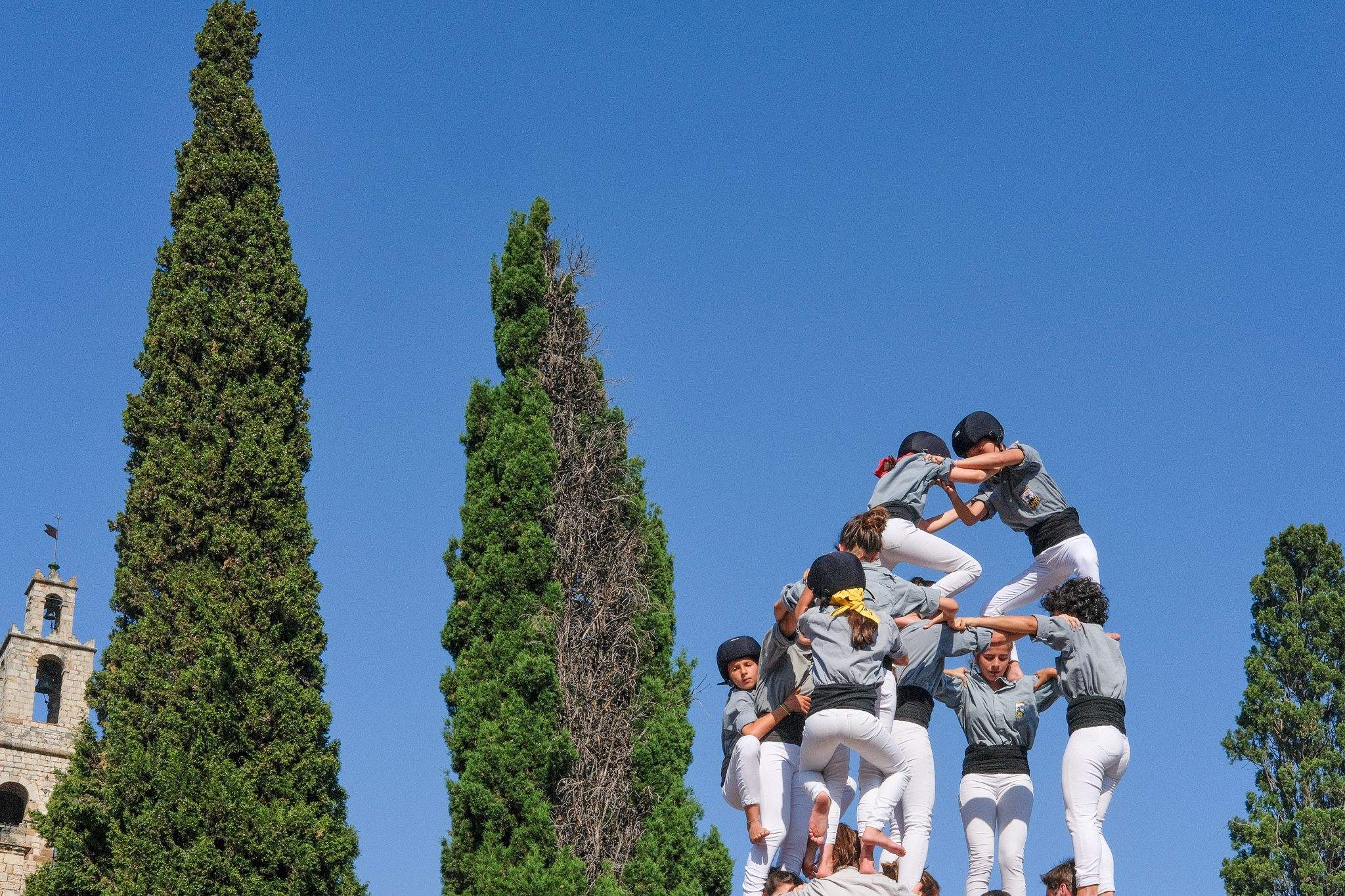 XXIV Diada Castellera de Festa Major. Foto: Alex Gómez