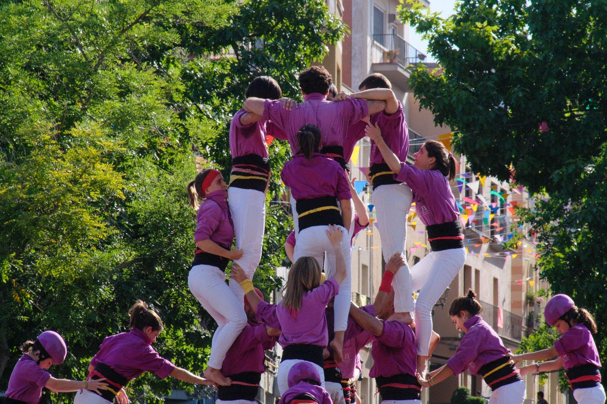 XXIV Diada Castellera de Festa Major. Foto: Alex Gómez