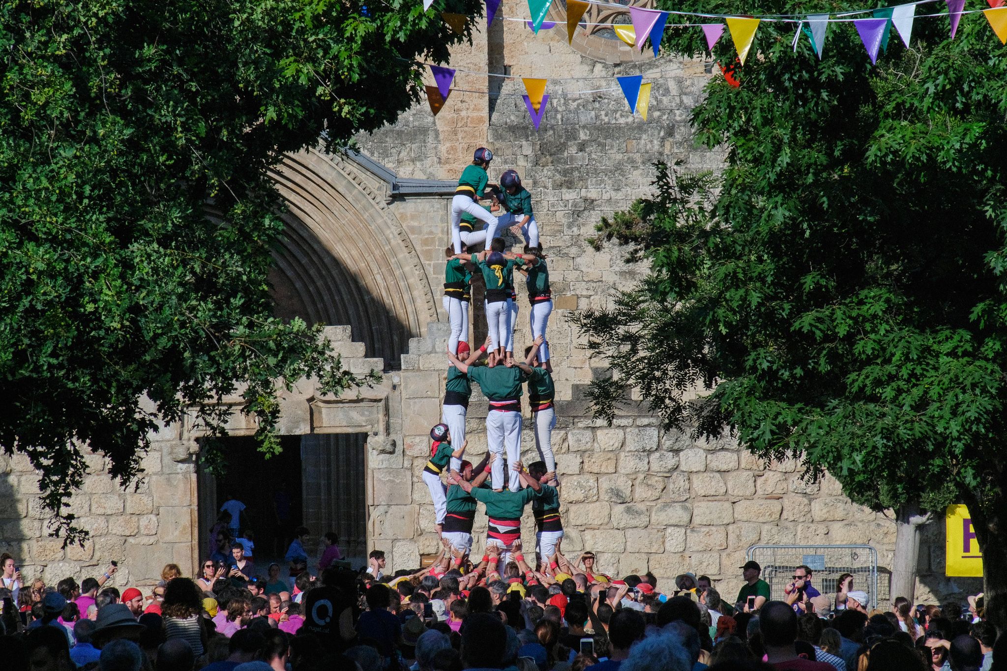 XXIV Diada Castellera de Festa Major. Foto: Alex Gómez