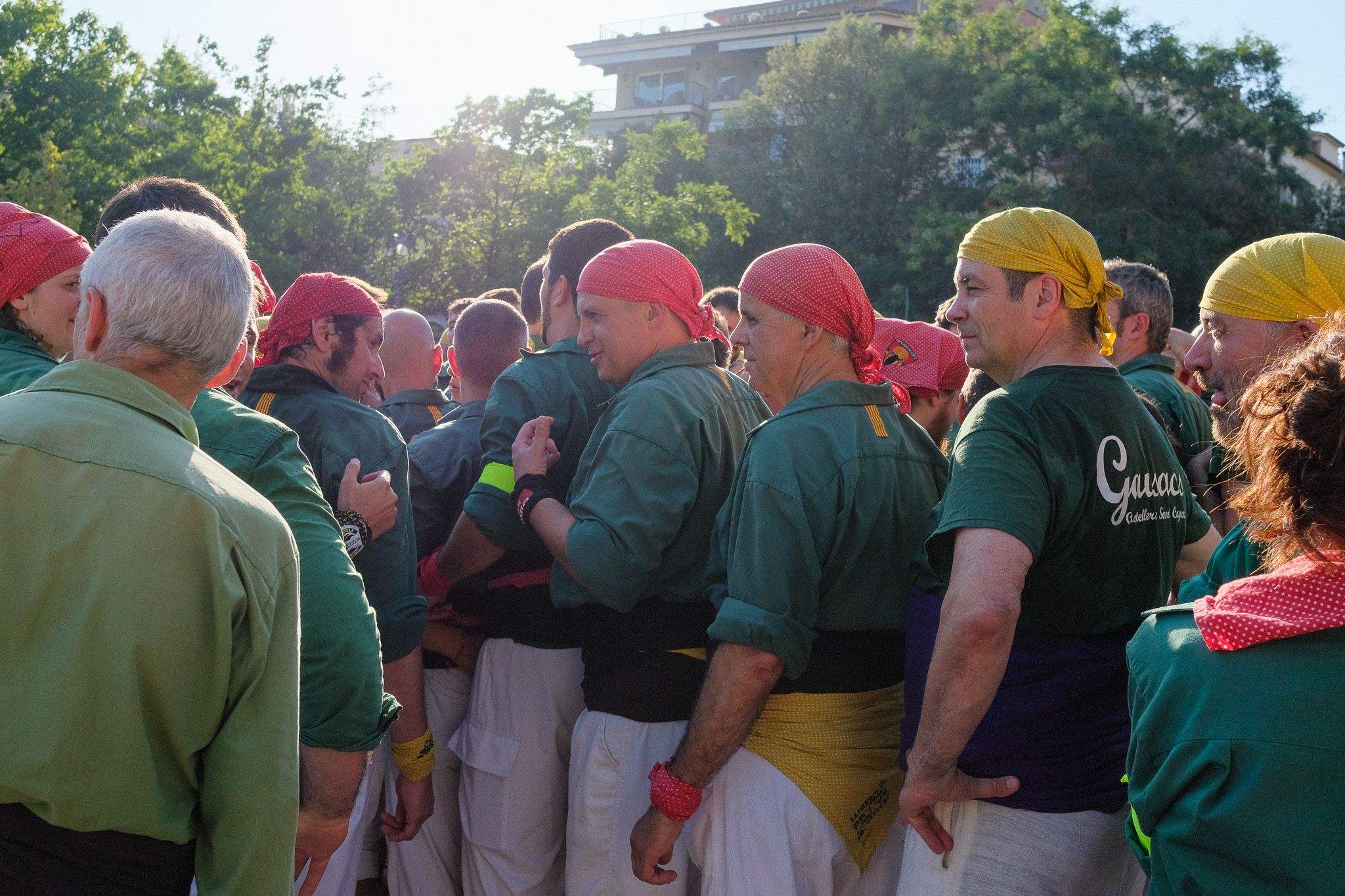 XXIV Diada Castellera de Festa Major. Foto: Alex Gómez