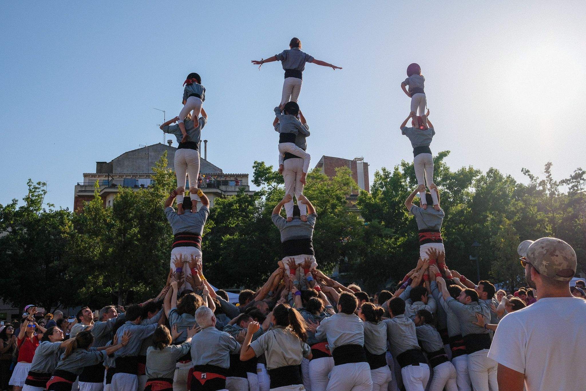 XXIV Diada Castellera de Festa Major. Foto: Alex Gómez