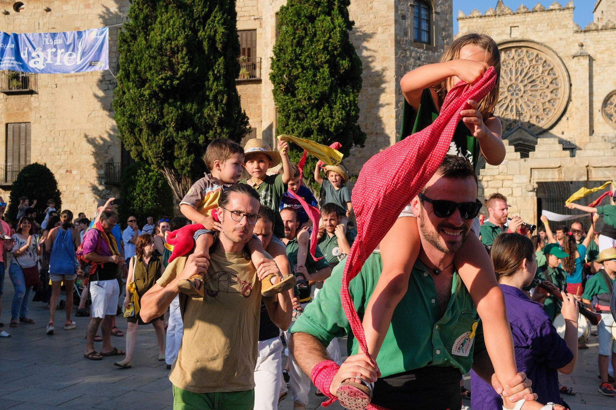 XXIV Diada Castellera de Festa Major. Foto: Alex Gómez