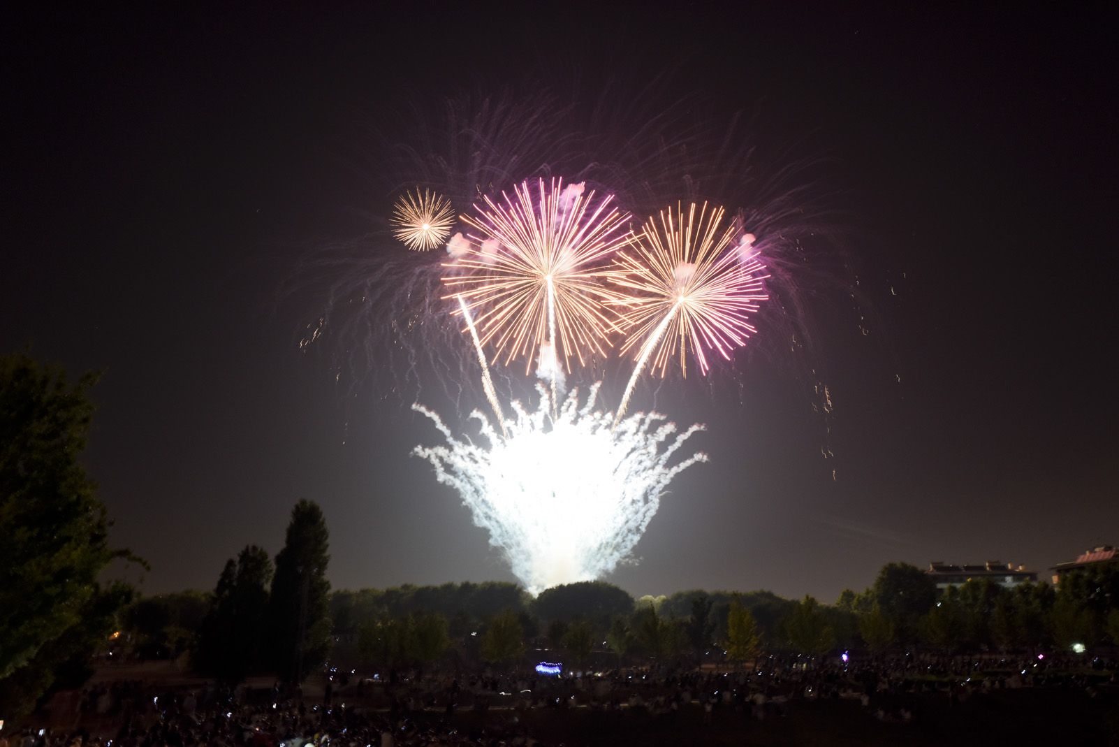 Castell de Focs de Festa Major 2019. Foto: Bernat Millet.