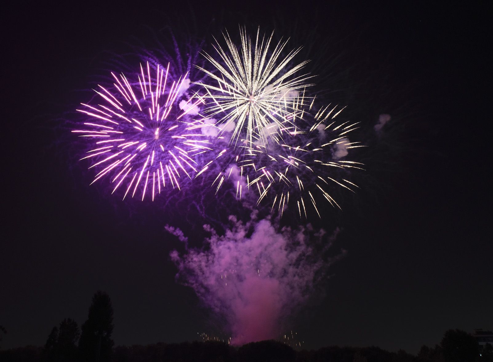 Castell de Focs de Festa Major 2019. Foto: Bernat Millet.