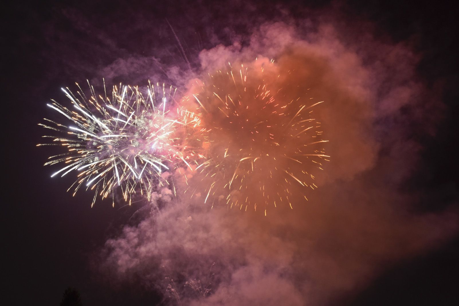 Castell de Focs de Festa Major 2019. Foto: Bernat Millet.