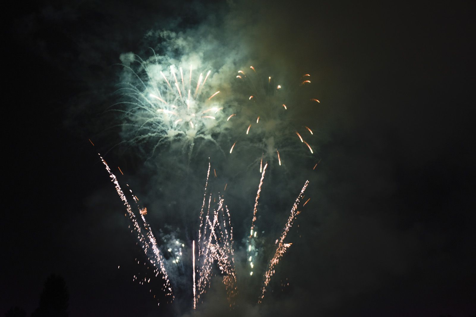 Castell de Focs de Festa Major 2019. Foto: Bernat Millet.