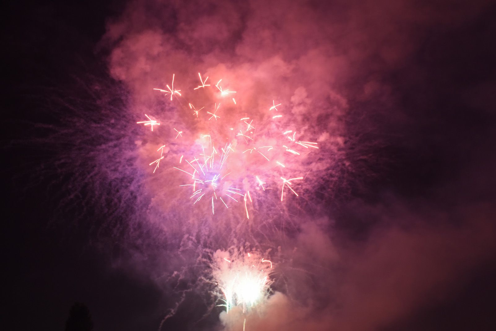 Castell de Focs de Festa Major 2019. Foto: Bernat Millet.