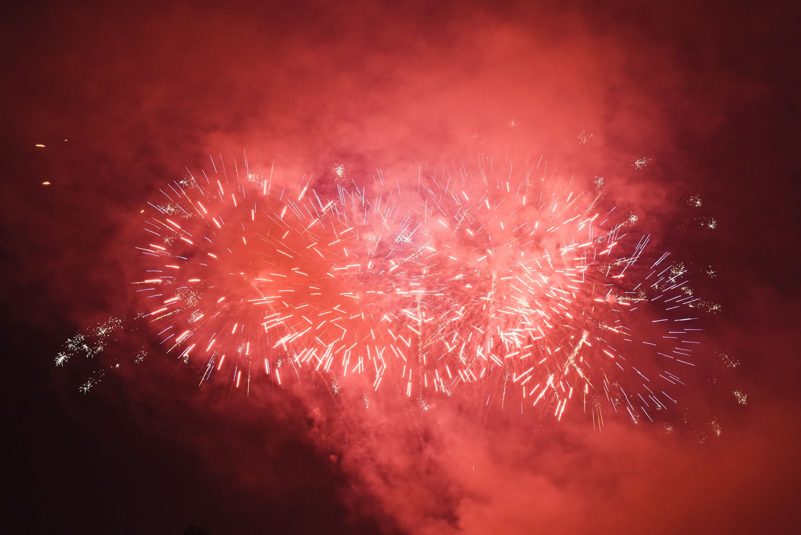 Castell de Focs de Festa Major 2019. Foto: Bernat Millet.