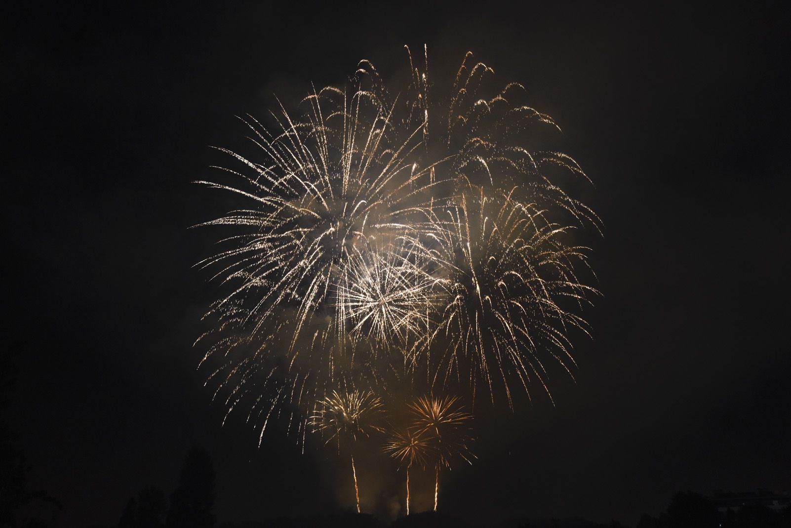 Castell de Focs de Festa Major 2019. Foto: Bernat Millet.
