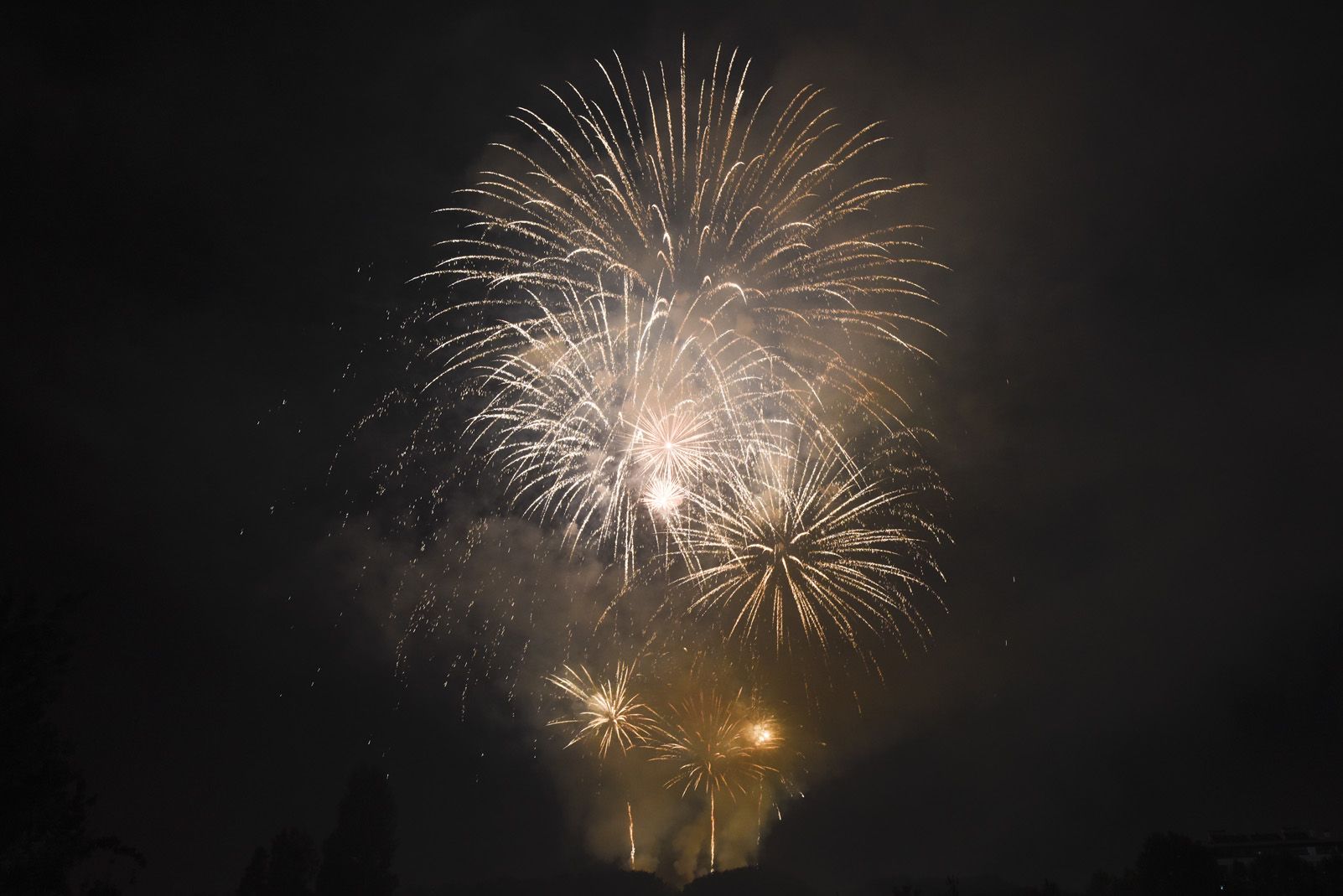 Castell de Focs de Festa Major 2019. Foto: Bernat Millet.