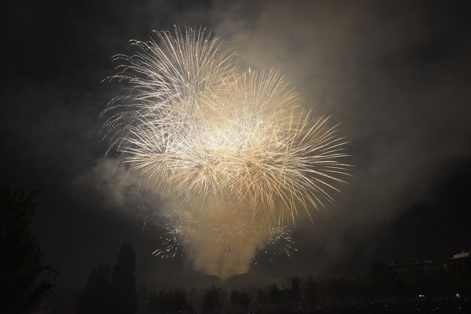 Castell de Focs de Festa Major 2019. Foto: Bernat Millet.