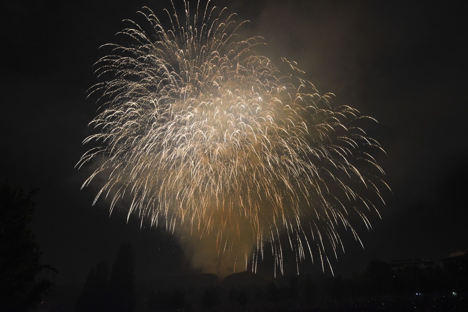 Castell de Focs de Festa Major 2019. Foto: Bernat Millet.