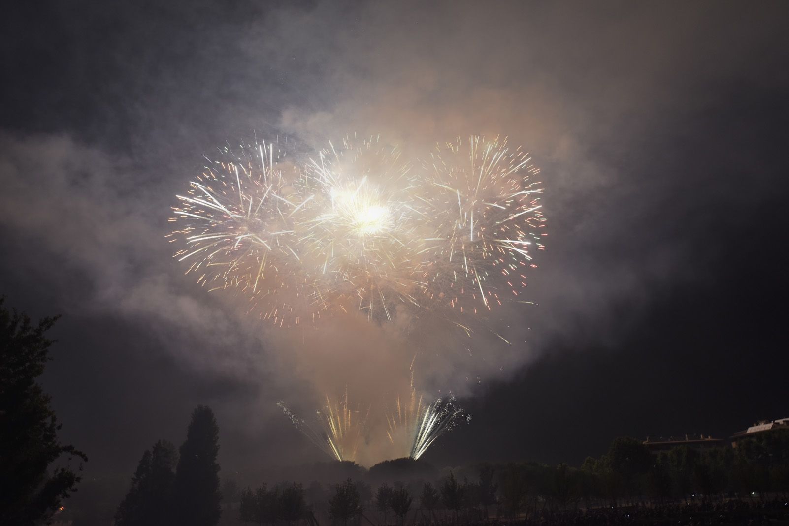 Castell de Focs de Festa Major 2019. Foto: Bernat Millet.