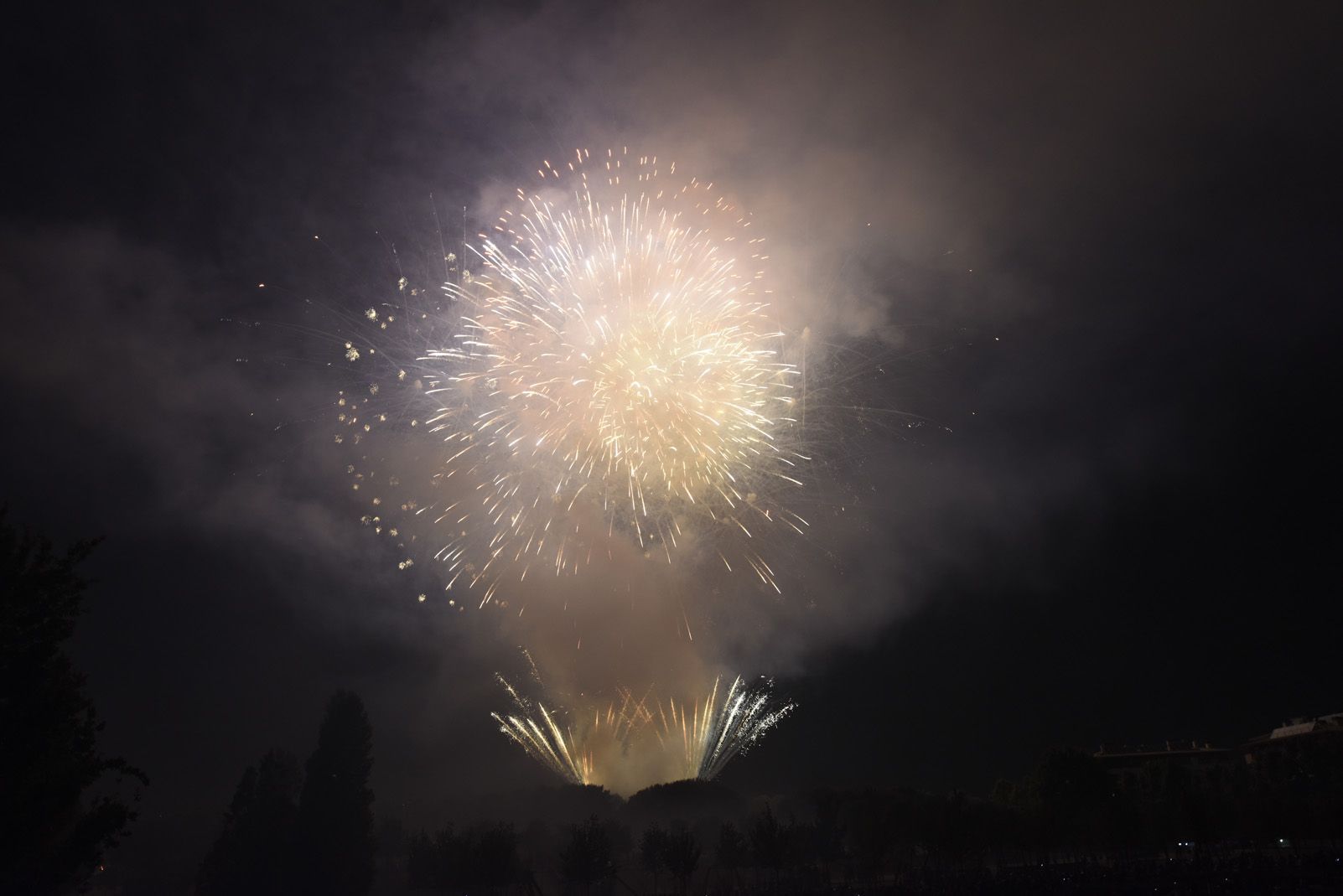 Castell de Focs de Festa Major 2019. Foto: Bernat Millet.