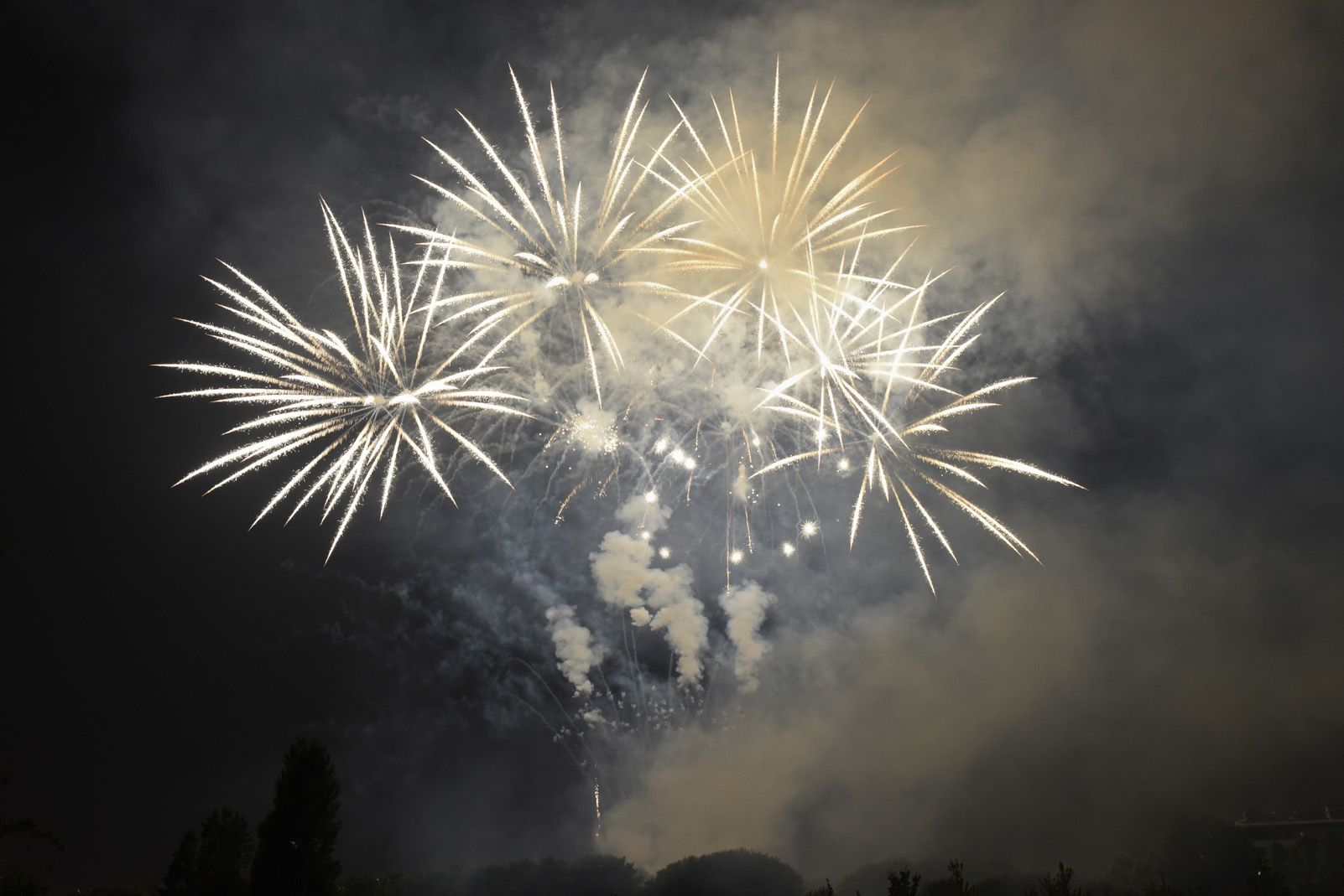 Castell de Focs de Festa Major 2019. Foto: Bernat Millet.