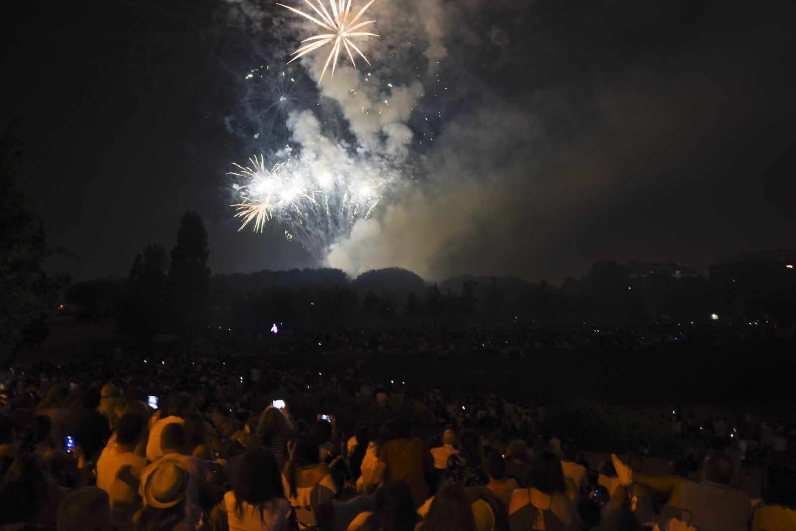 Castell de Focs de Festa Major 2019. Foto: Bernat Millet.