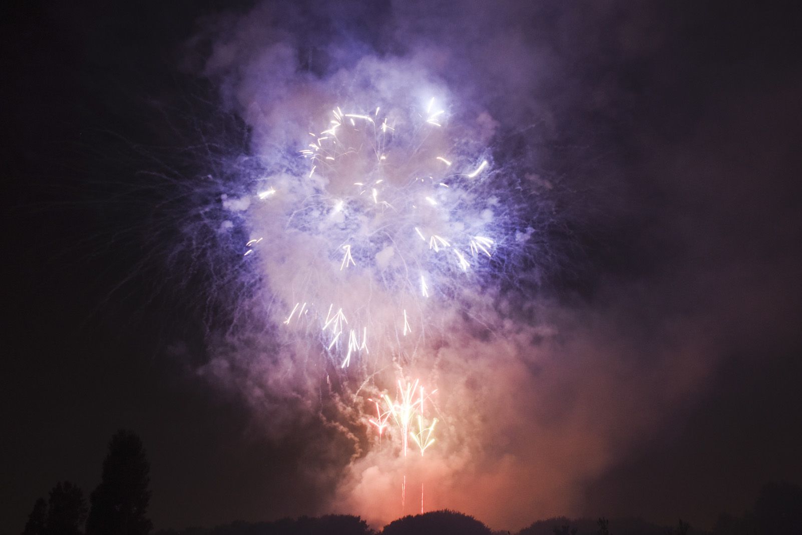 Castell de Focs de Festa Major 2019. Foto: Bernat Millet.