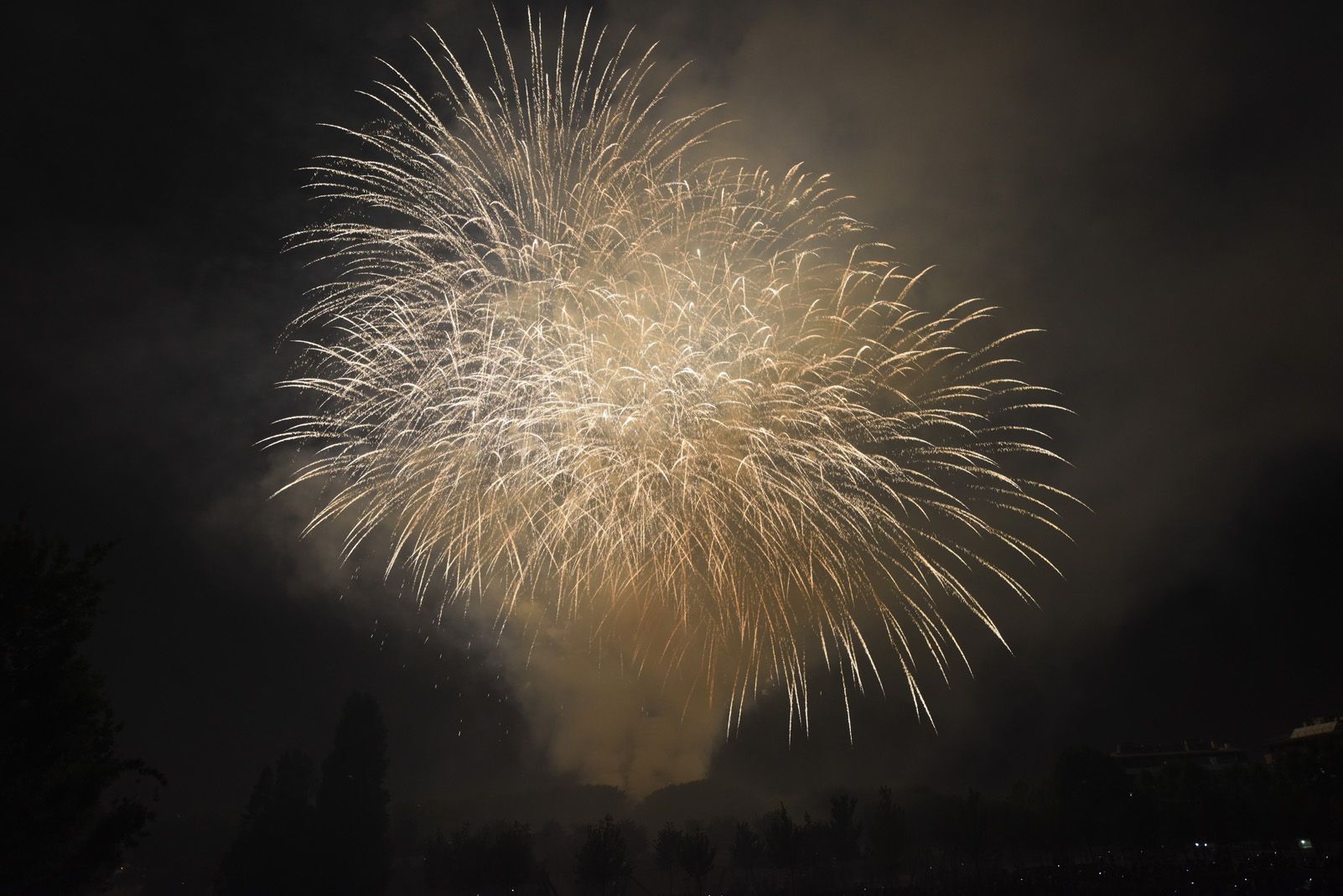 Castell de Focs de Festa Major 2019. Foto: Bernat Millet.